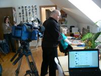 ORF Thema Beitrag SingleWandern Paerchen P1450636 im Buero